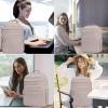 imageVANKEAN 156 Inch Laptop Backpack for Women Men Work Bag Fashion with USB Port Waterproof Backpacks Nurse Stylish Travel Bags Casual Daypacks for College Business BlackQuilted Light Dusty PinkGrey Purple