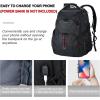 imageVANKEAN 173 Travel Laptop Backpack TSA Friendly Water Resistant Anti Theft Extra Large College Backpacks with RFID Pockets USB Port for Men Women Business Work Bag BlackBlack