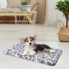 imageVANKEAN Dog Crate Pad Bed Mat Reversible Cool ampamp Warm Sleeping Mat Dog Bed for Crate for Small Dogs and Cats Machine Washable Crate Beds GreyGrey