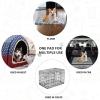 imageVANKEAN Dog Crate Pad Bed Mat Reversible Cool ampamp Warm Sleeping Mat Dog Bed for Crate for Small Dogs and Cats Machine Washable Crate Beds GreyGrey