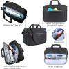 imageVANKEAN Laptop Briefcase Premium Laptop Case Fits Up to 173 Inch Business Shoulder Bag Laptop Expandable WaterRepellent Messenger Bag for Men Women Computer Bag for Travel Business Black