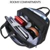 imageVANKEAN Laptop Briefcase for Men Women 173 Inch Laptop Bag Water Repellent ampamp Expandable Messenger Bag with Strap Premium Shoulder Bag Womens Briefcase Computer Bag for TravelBusiness Black