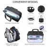 imageVANKEAN Laptop Briefcase for Men Women Fits Up to 173 Inch Laptop Expandable Premium Laptop Shoulder Bag WaterRepellent Messenger Bag Computer Bag for TravelBusinessBlack