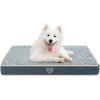 imageVANKEAN Waterproof Dog Crate Pad Bed Mat Reversible WarmampampCool Removable Washable Cover ampamp Waterproof Inner Lining Pet Crate Mattress for Cats and Dogs Joint Relief Dog Bed for Crate NavyNavy