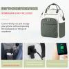 imageVANKEAN 17 Inch Laptop Backpack for Women Men Fashion Computer Work Bag Large Capacity Waterproof Backpack with USB Port amp RFID Pockets College Daypack Business Travel BeigeArmy greenBeigeArmy Green