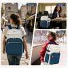 imageVANKEAN Laptop Backpack for Women with Pouch Pocket for Large Capacity Tumbler 156 Inch Laptop Computer Bag Travel Backpack PurseWaterproof Work Business College Teacher Bags BeigeLight GreenBeigehaze Blue