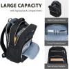imageVANKEAN Laptop Backpack for Women with Pouch Pocket for Large Capacity Tumbler 156 Inch Laptop Computer Bag Travel Backpack PurseWaterproof Work Business College Teacher Bags BeigeLight GreenQuilted Black